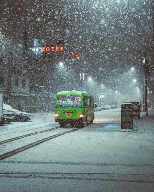 외국인이 본 한국의 겨울 사진